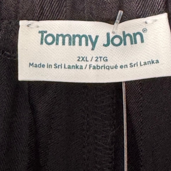 NWT Tommy John Satin Jacquard Pajama Pants‎ Plus Size 2X Lounge Cozy Elegant - Picture 7 of 12